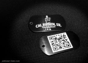 Laser Marked QR Tags