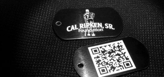 Laser Marked QR Tags